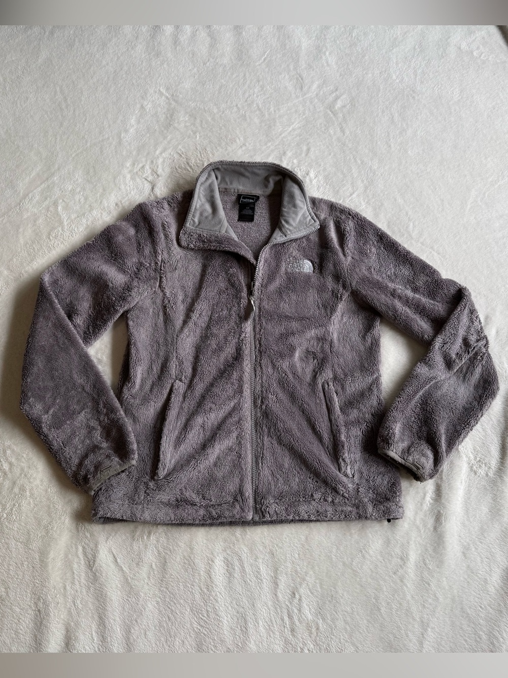 The North Face Light Gray Fleece Jacket